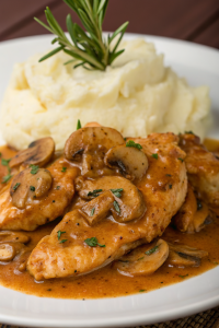 Chicken in Mushroom sauce Recipe