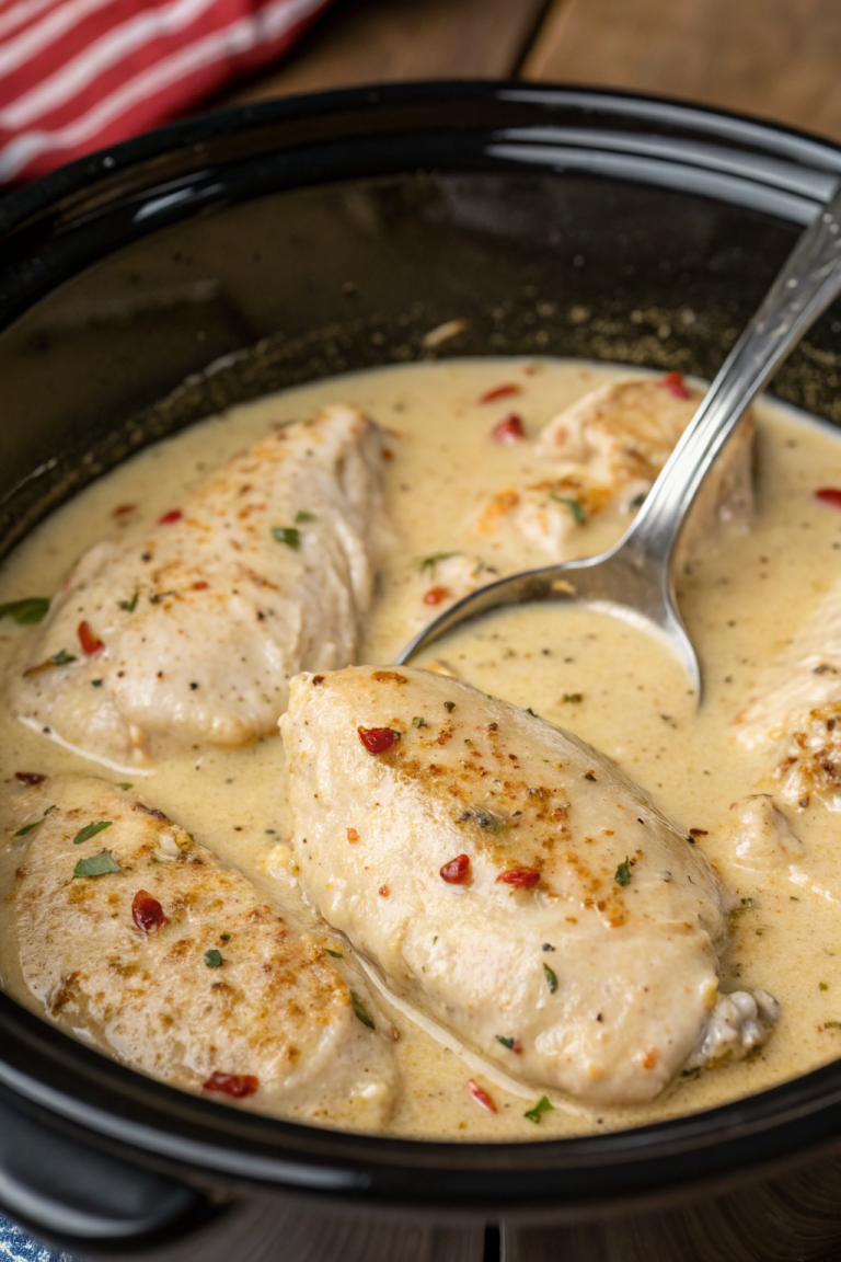 Creamy Crock Pot Ranch Chicken Recipe