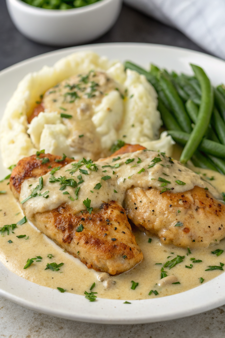 Creamy Garlic Chicken Recipe