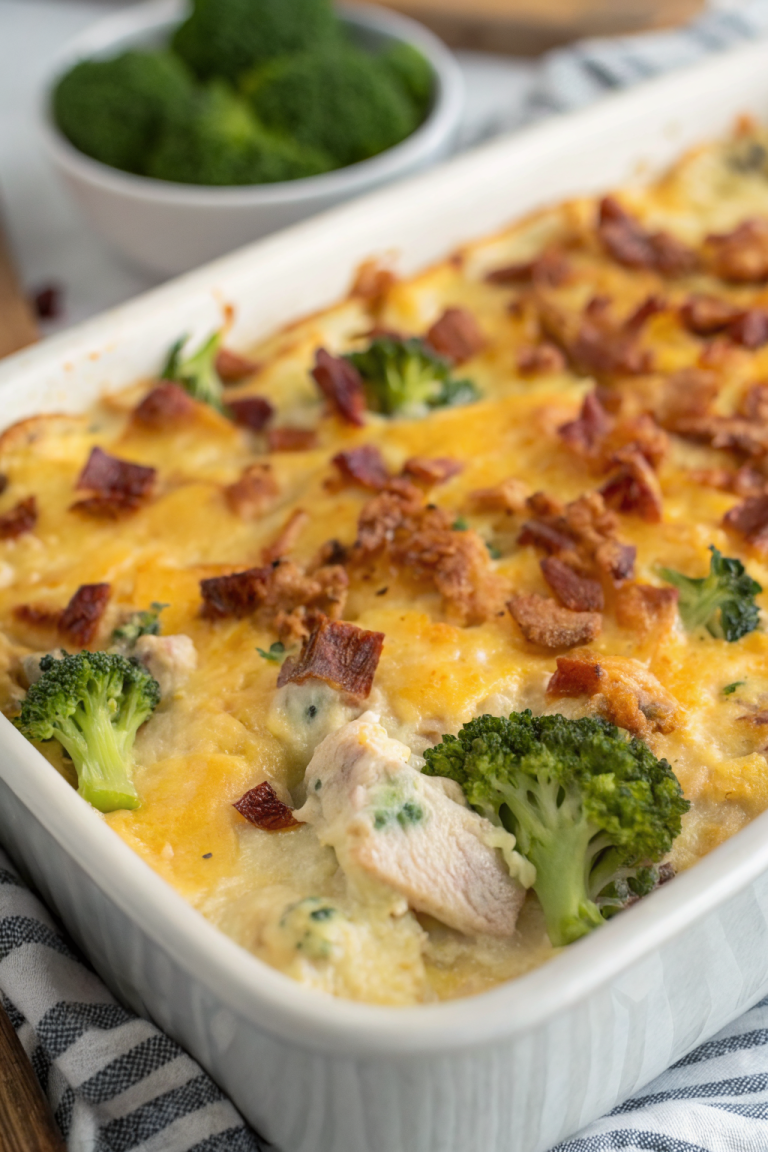 Creamy Low Carb Chicken Casserole Recipe