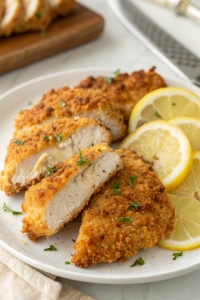 Crispy Oven Baked Chicken Cutlets Recipe