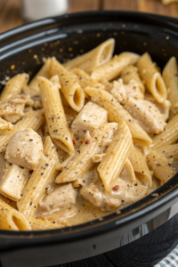 Crock Pot Creamy Cajun Chicken Pasta Recipe