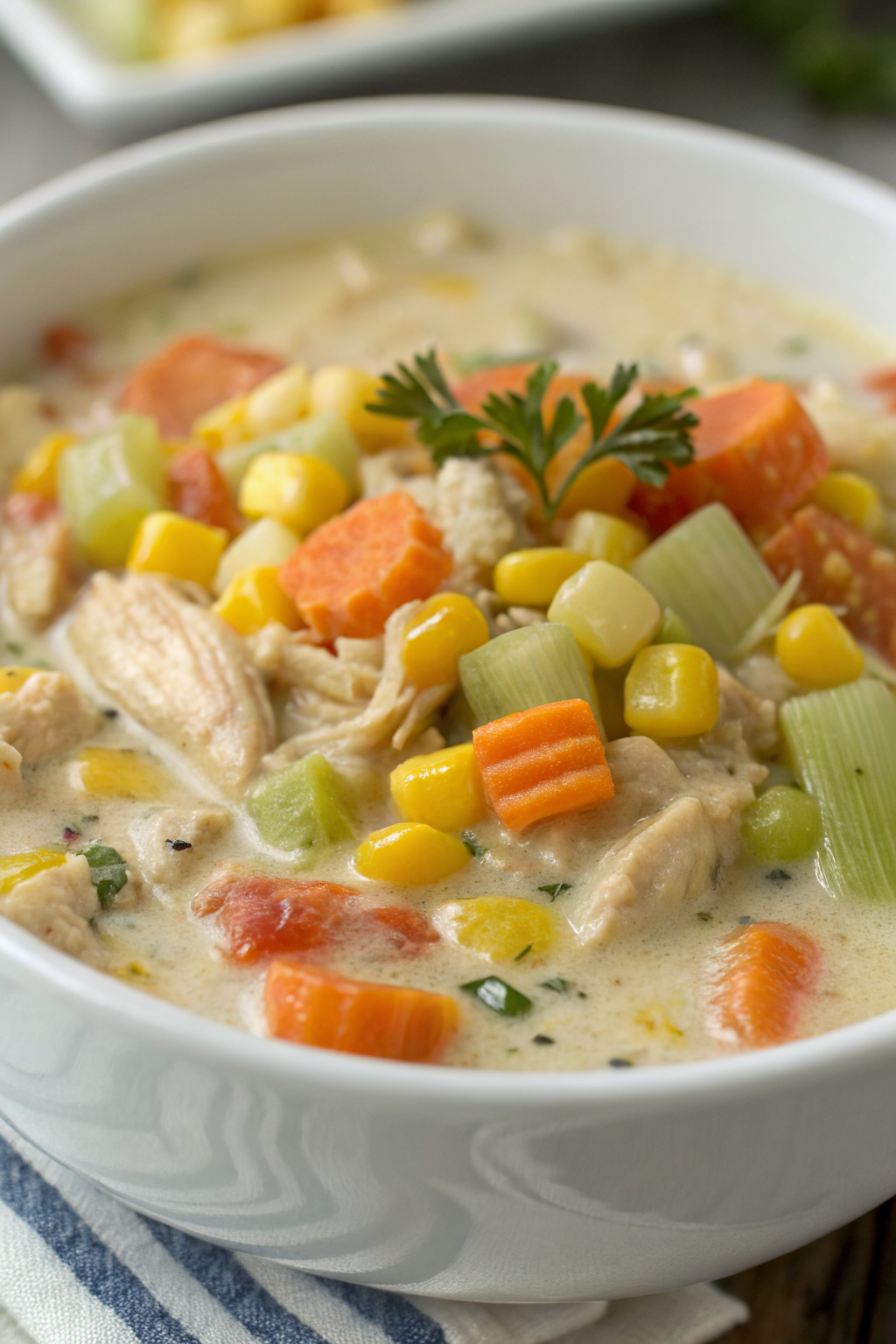 Crockpot Chicken Corn Chowder Recipe