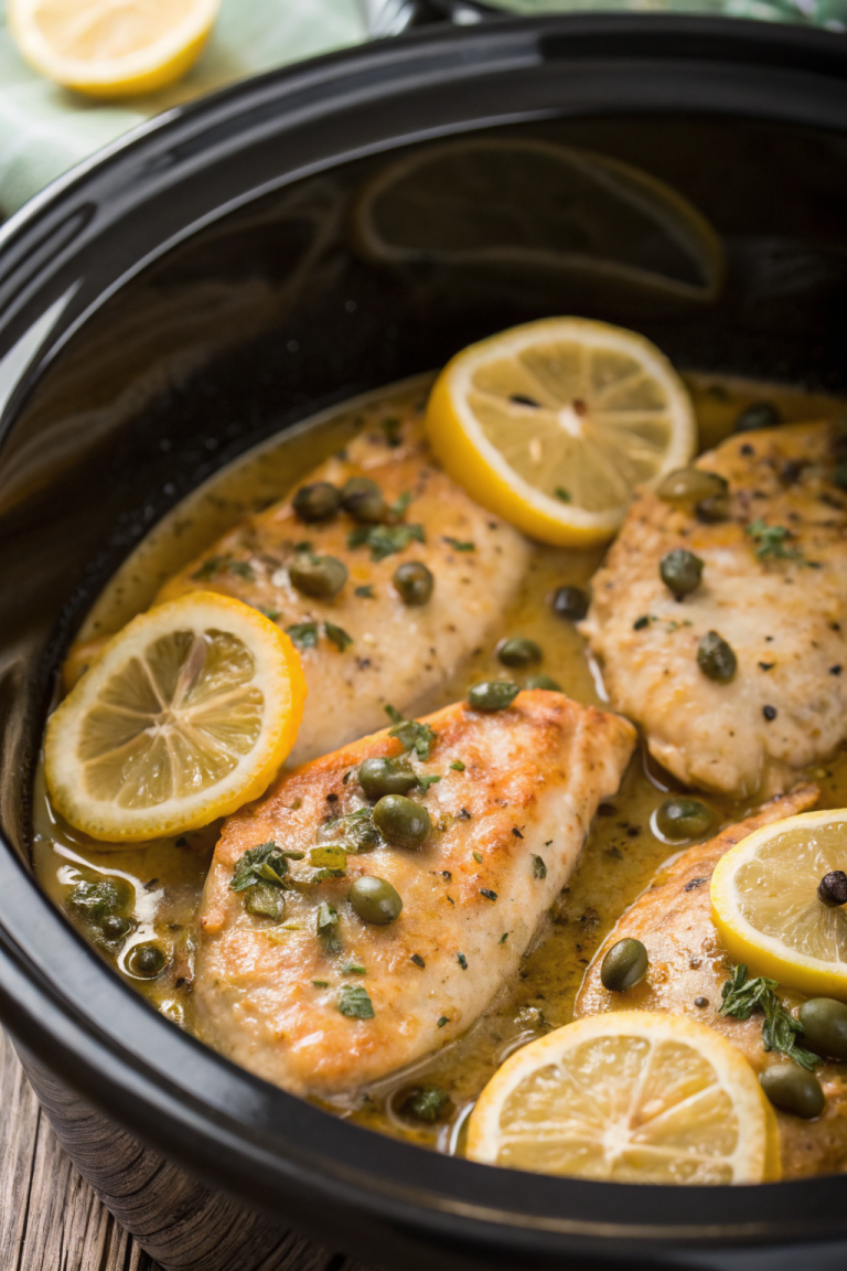 Crockpot Chicken Piccata Recipe