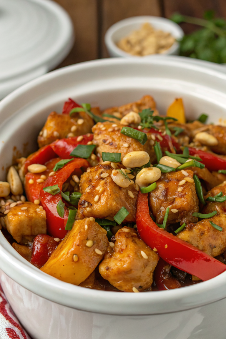 Crockpot Kung Pao Chicken Recipe