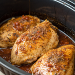 Crockpot Lemon Chicken & Potatoes