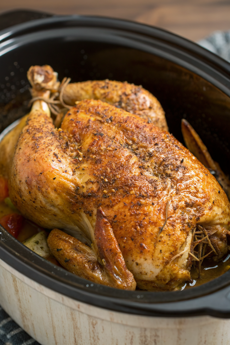 Crockpot Whole Chicken Recipe