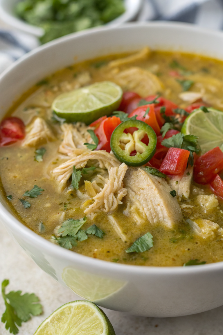 Easy Green Chile Chicken Stew Recipe