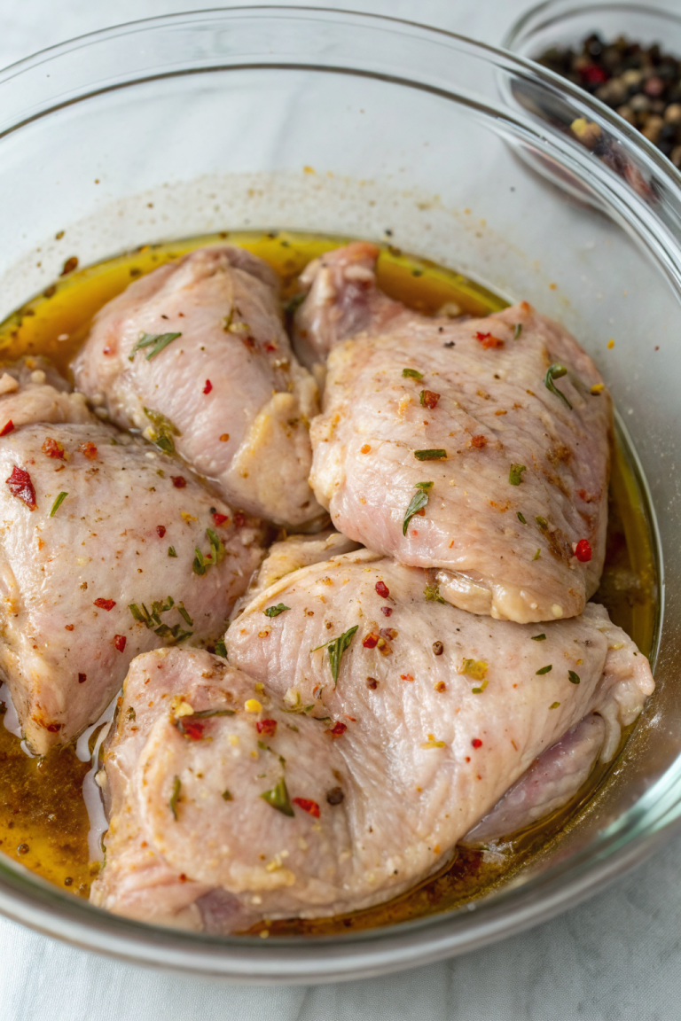 Garlic Lemon Boneless Skinless Chicken Thighs Recipe