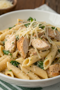 Garlic Parmesan Chicken Pasta Recipe