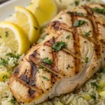 Greek Chicken and Lemon Rice Recipe