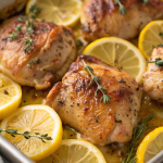 Greek Lemon Chicken Thighs Recipe