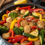 Healthy Chicken and Vegetable Skillet Recipe