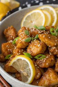 Healthy Chinese Lemon Chicken Recipe