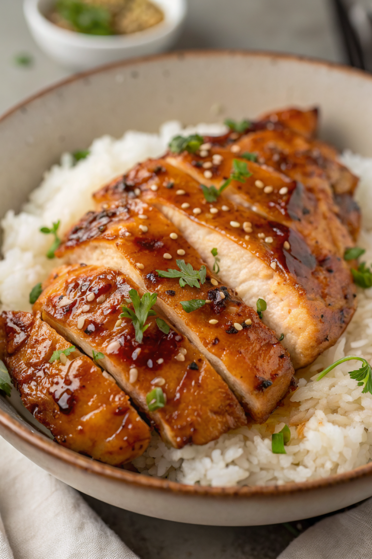 Honey Garlic Chicken Breasts Recipe