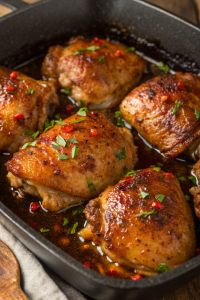 Honey Soy Chicken Thighs Recipe