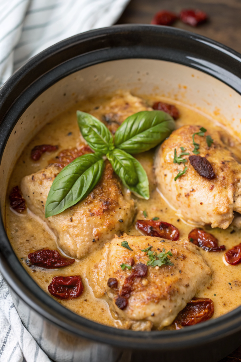Keto Crockpot Marry Me Chicken Recipe