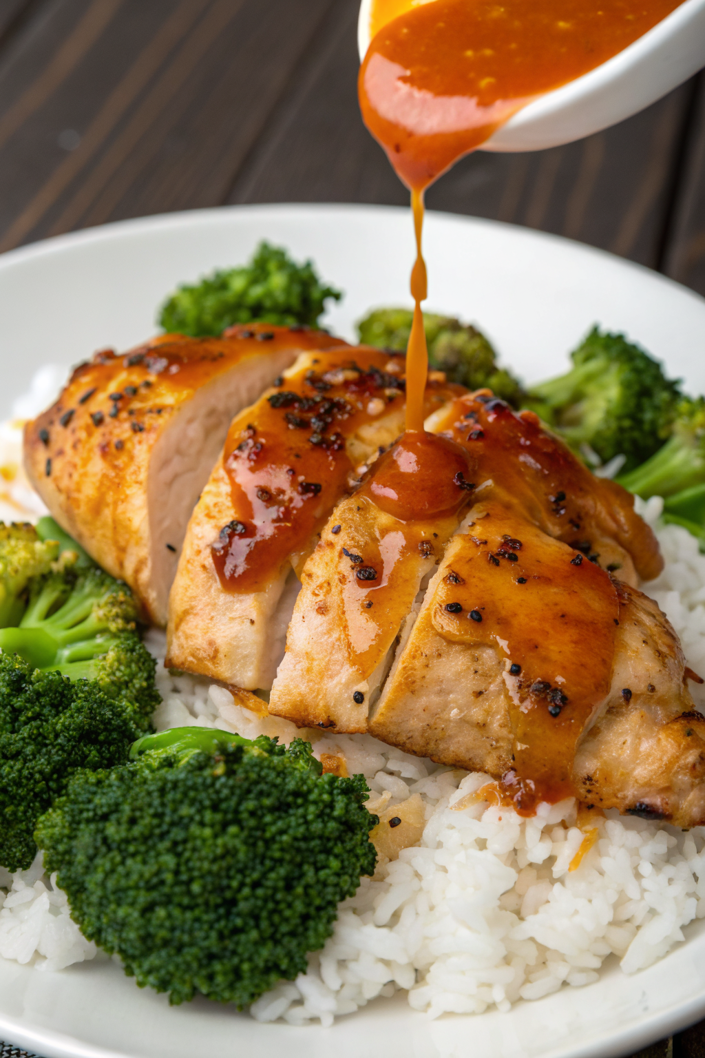 Lemon Pepper Chicken Thighs with Rice Gravy