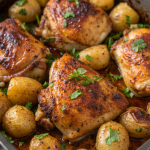One Pan Chicken and Potatoes Recipe