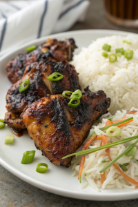 Roasted Miso Chicken Thighs Recipe