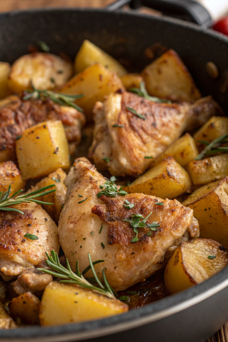 Sheet Pan Chicken Potatoes Recipe