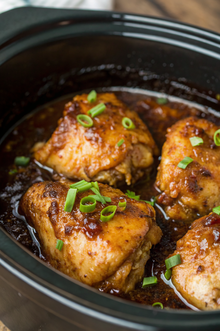Slow Cooker Brown Sugar Garlic Chicken Recipe