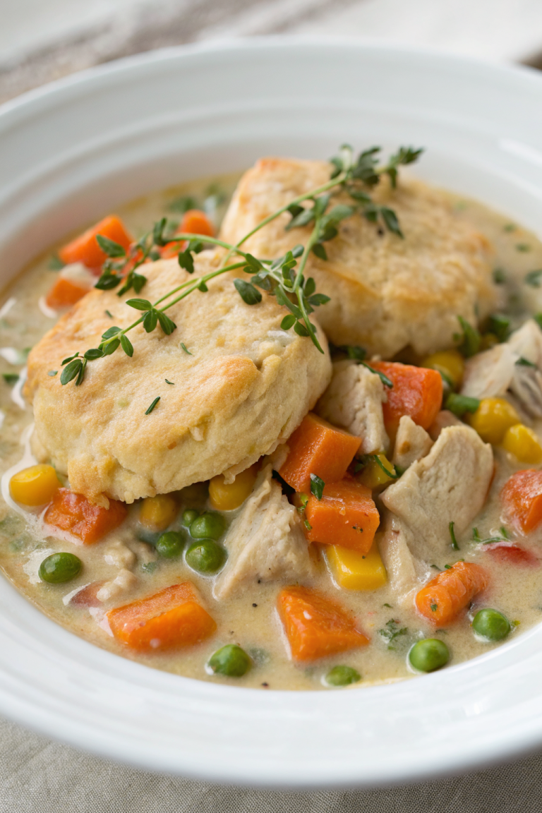 Slow Cooker Chicken Pot Pie Recipe
