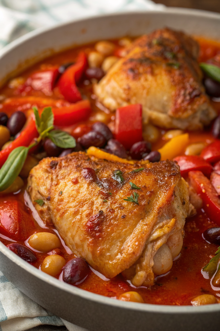 Spanish Chicken In Bravas Sauce Recipe