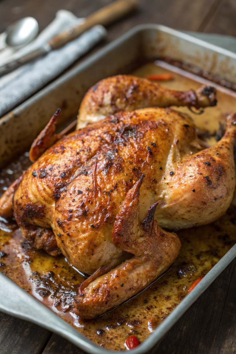 Spatchcock Chicken Recipe
