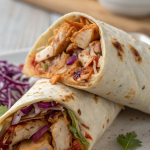 Spicy Buffalo Chicken Wraps for Two