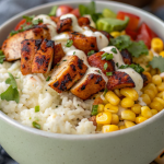 Tasty Street Corn Chicken Bowl Recipe