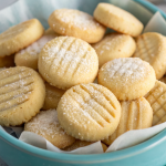 3 Ingredient Mini Butter Cookies Recipe