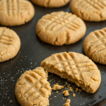 3 Ingredients Peanut Butter Cookies Recipe
