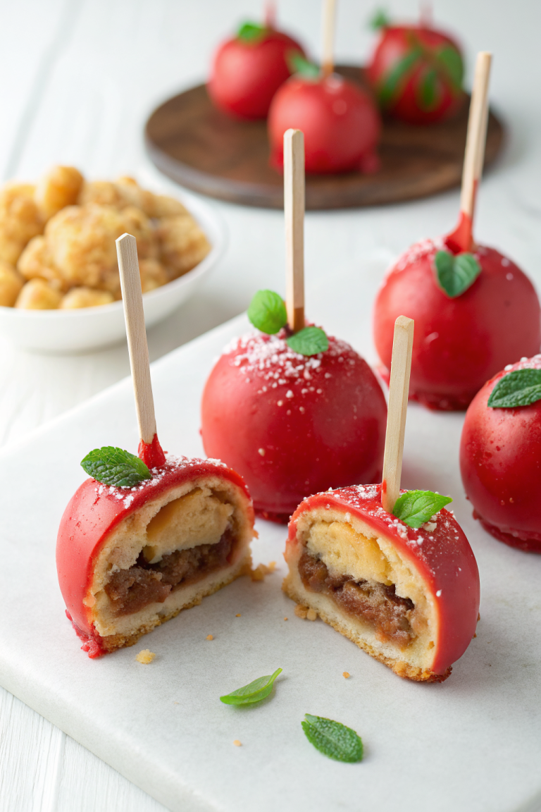 Apple Pie Cake Pops Recipe