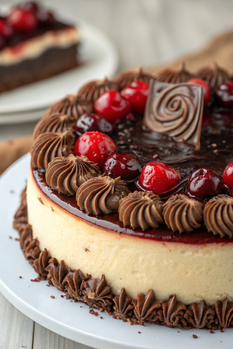 Black Forest Cheesecake Recipe