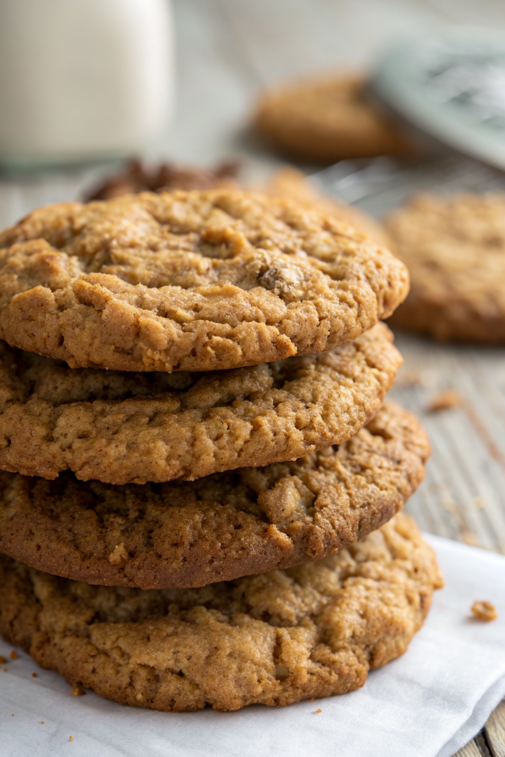 Chewy Oatmeal Cookies Recipe