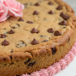 Easy Chocolate Chip Cookie Cake Recipe