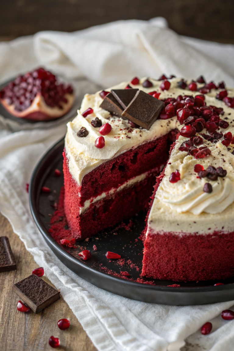 Flourless Red Velvet Chocolate Cake Recipe