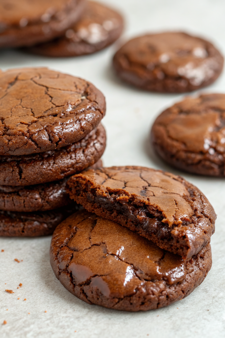 Fudgy Chocolate Brownie Cookies Recipe