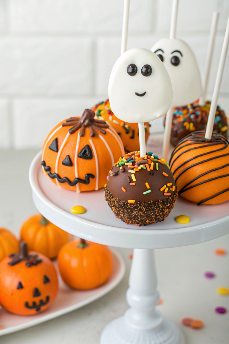Halloween Cake Pops Recipe