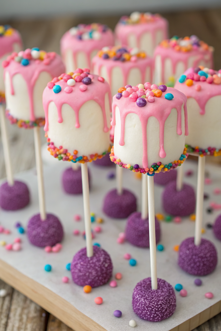 Happy Birthday Cake Pops Recipe