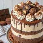 Kinder Bueno Bar Chocolate Cake Recipe