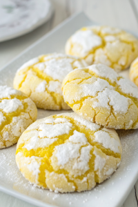 Lemon Crinkle Cookies Recipe