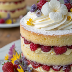 Lemon Raspberry Cake Recipe