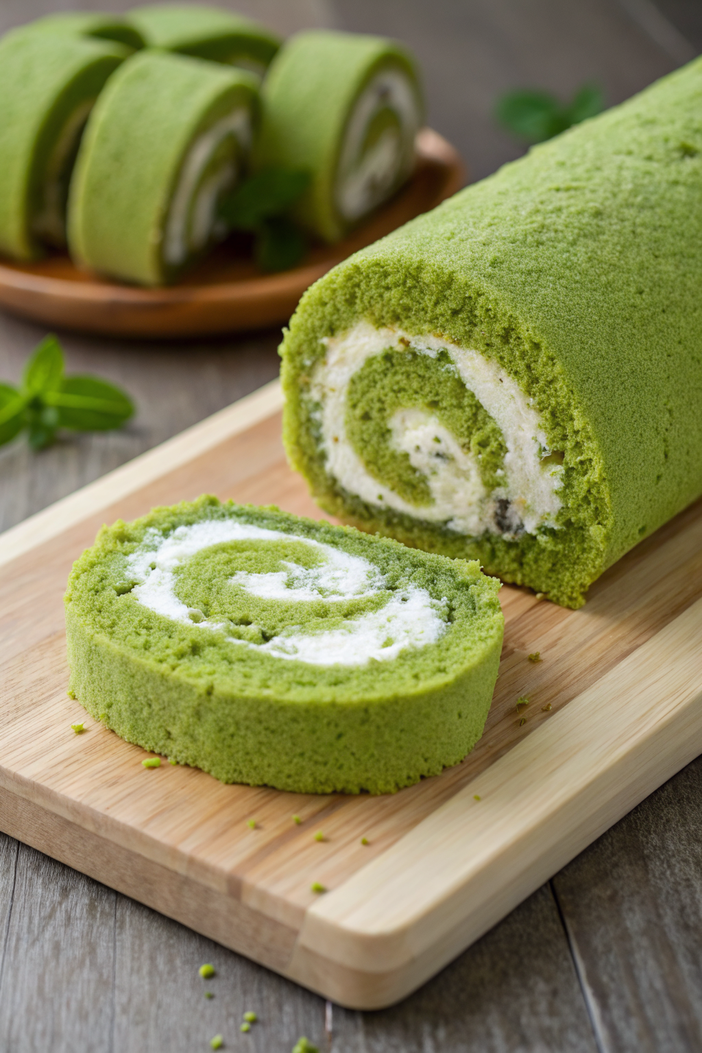 Matcha Roll Cake Recipe