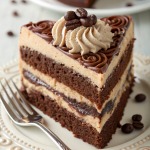 Mocha Brownie Ice Cream Cake Recipe