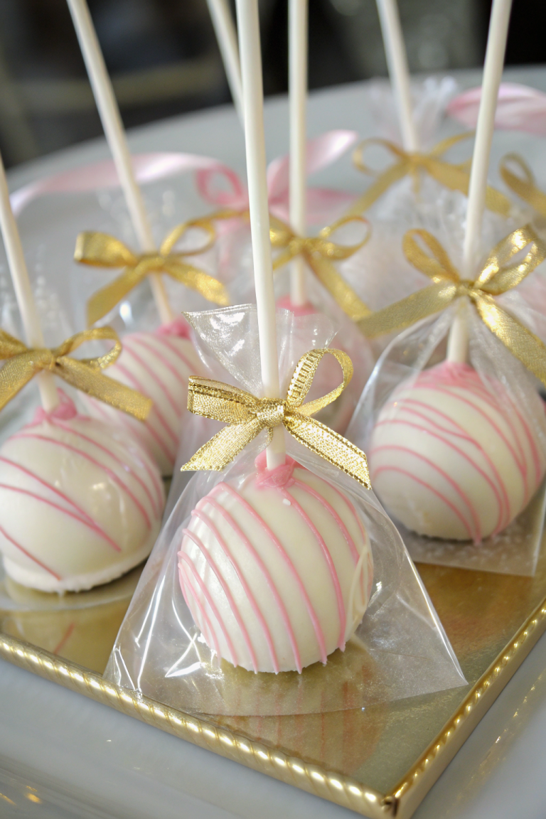 Pink Bow Cake Pops Recipe