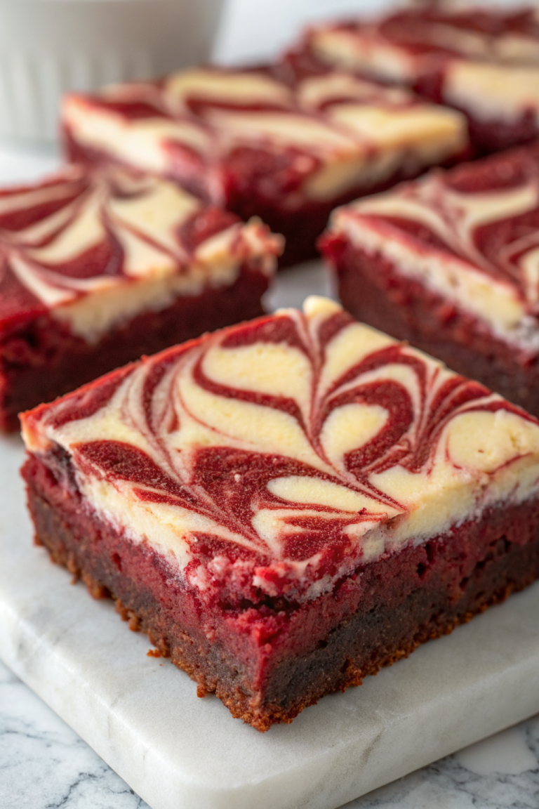 Red Velvet Cheesecake Brownies Recipe