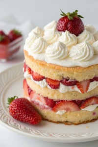 Strawberry Chiffon Cake Recipe
