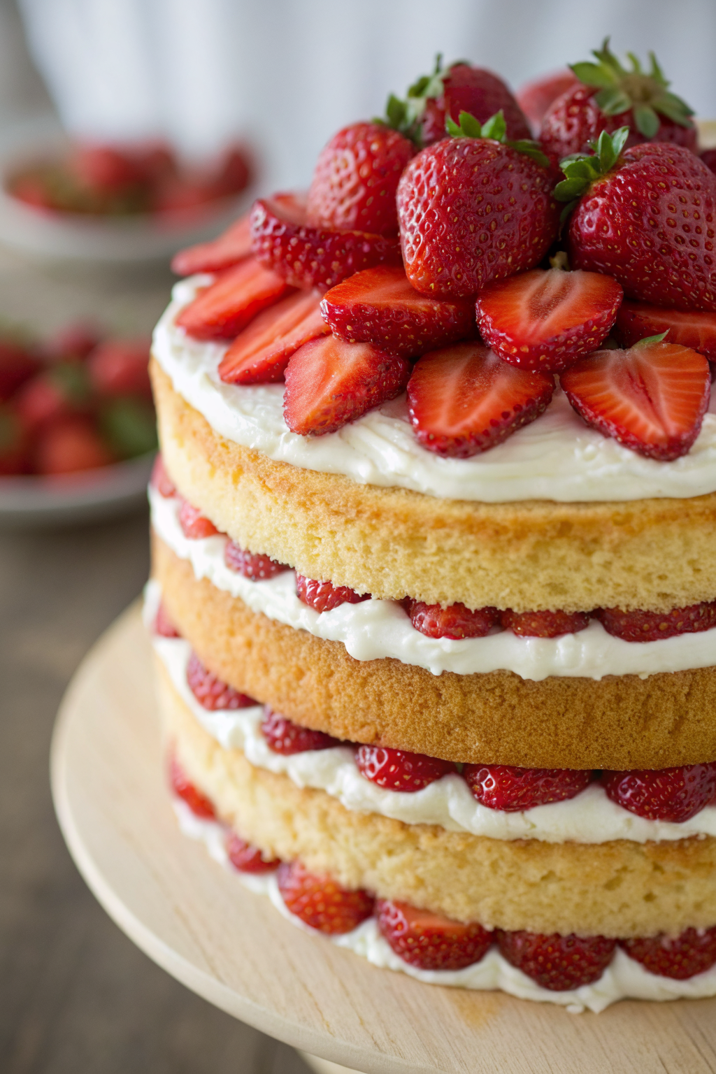 Strawberry Shortcake Cake Recipe